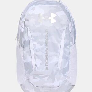 Under Armour Hustle 6.0 Gray/Silver Backpack/NWT